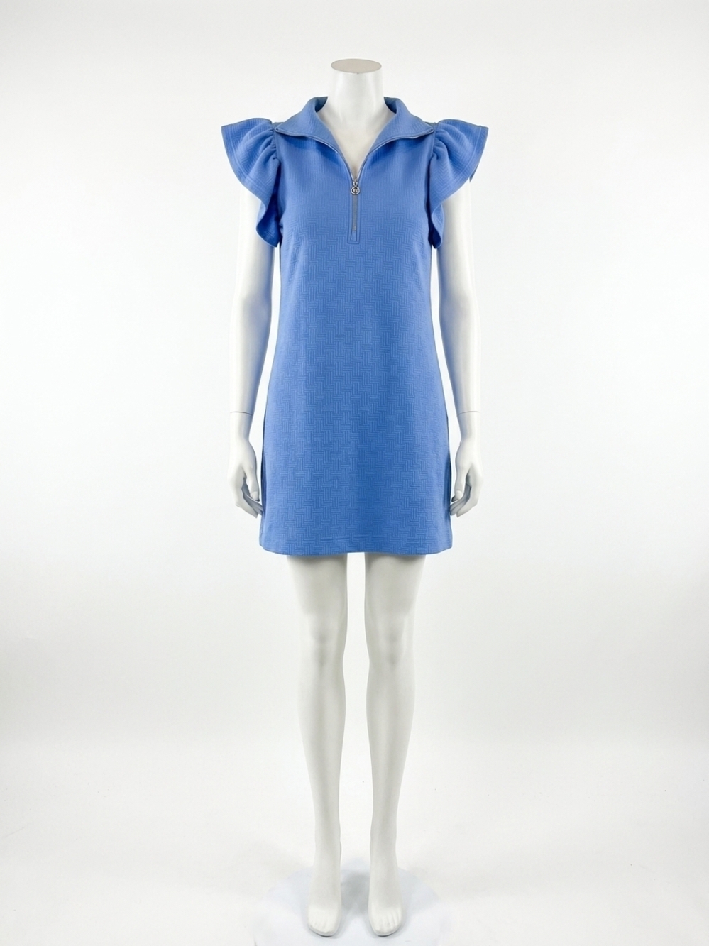 NEW MARY SQUARE paige dress in blue